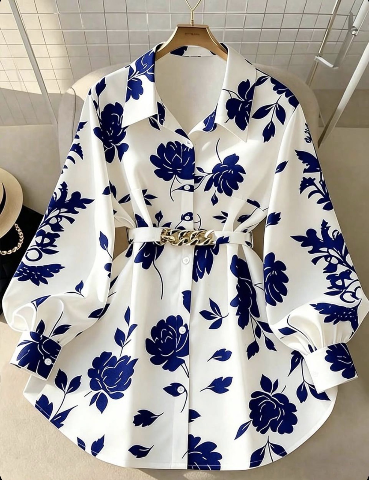 شومیز زنانه طرح گل
